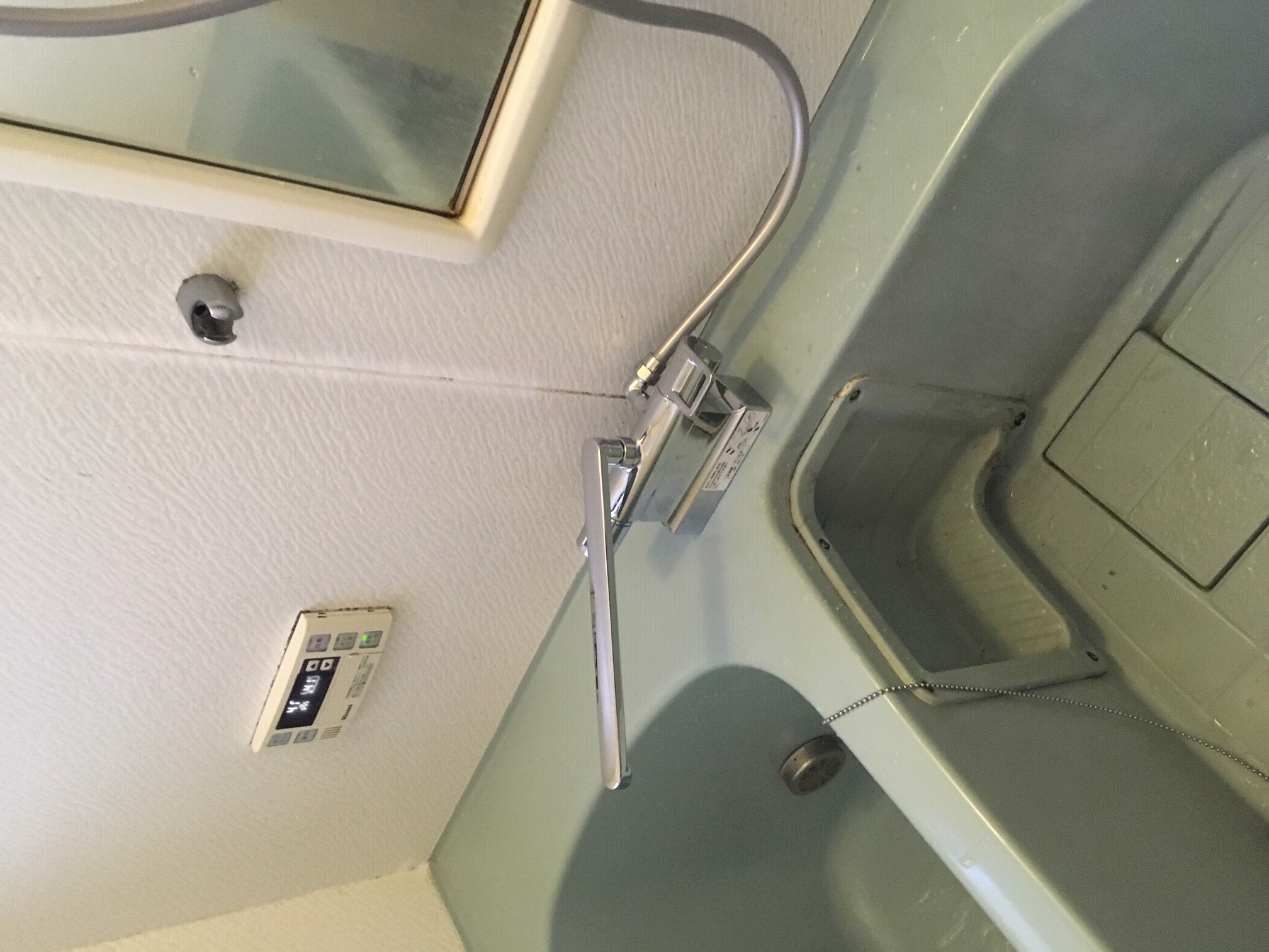 浴室の蛇口の水漏れ