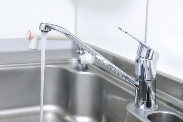 キッチンの水が止まらない