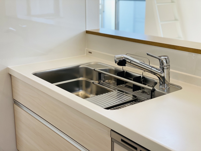 レバーハンドル/流し台の交換